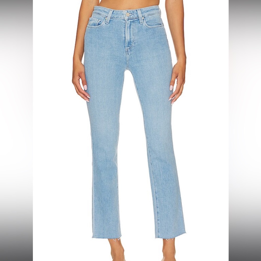 Paige Cindy Raw Hem Jean in Astro Size 24